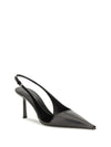 leather slingback pumps