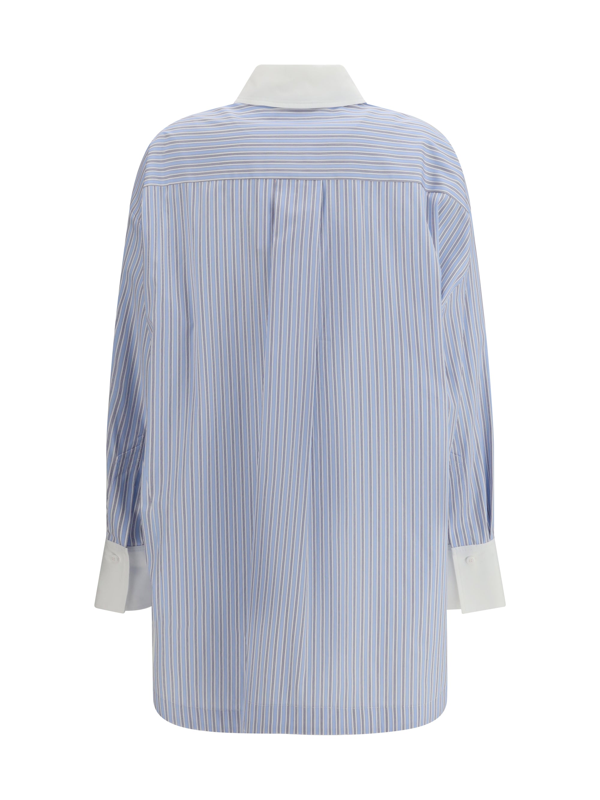 THE ATTICO 38 striped shirt
