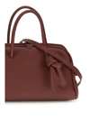 le petit turismo leather top handle bag