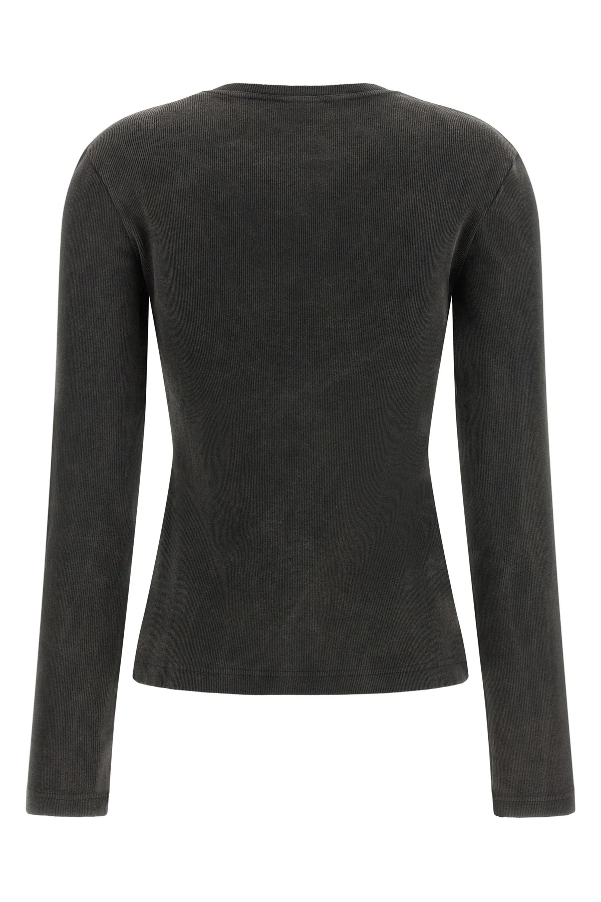 OFF-WHITE 38 the off-white off stamp long-sleeved t-shirt defines a tight silhouette throug