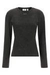 the off-white off stamp long-sleeved t-shirt defines a tight silhouette throug