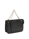 leather crossbody clutch