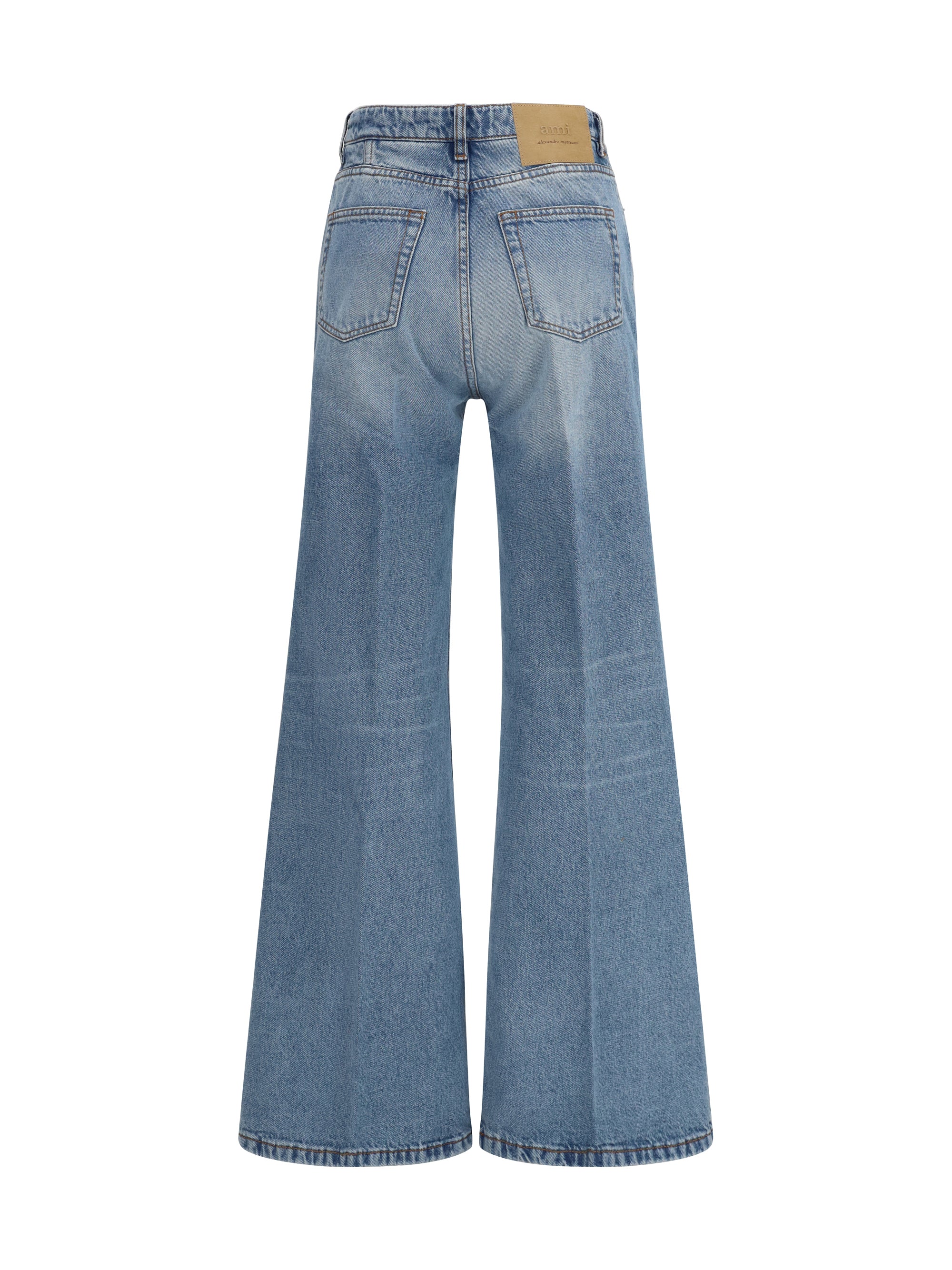 AMI PARIS 27 flared jeans in denim 