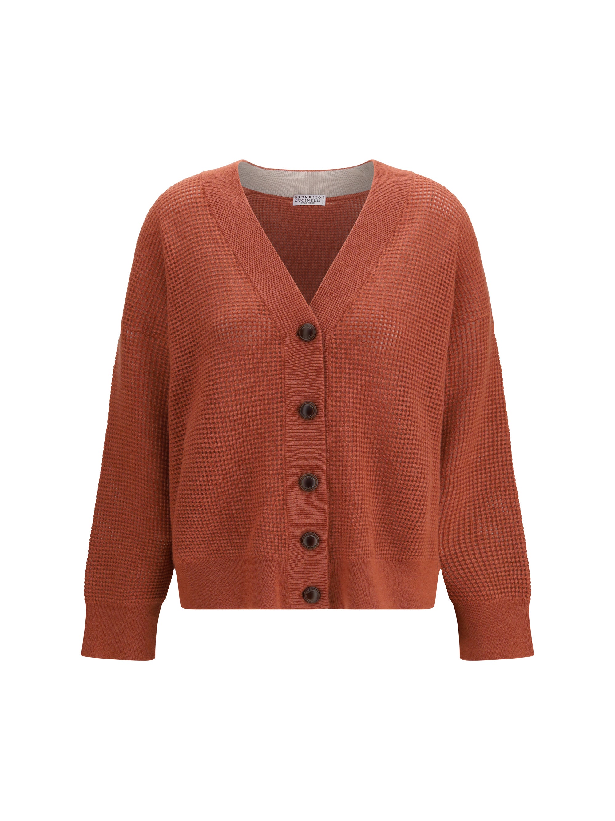 BRUNELLO CUCINELLI M cardigan in cashmere with v-neck