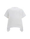 pocket and draped t-shirt