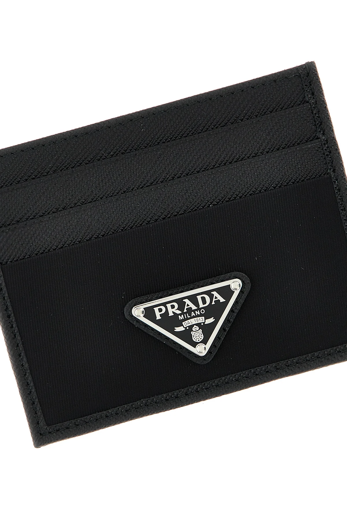 re-nylon and saffiano card holder