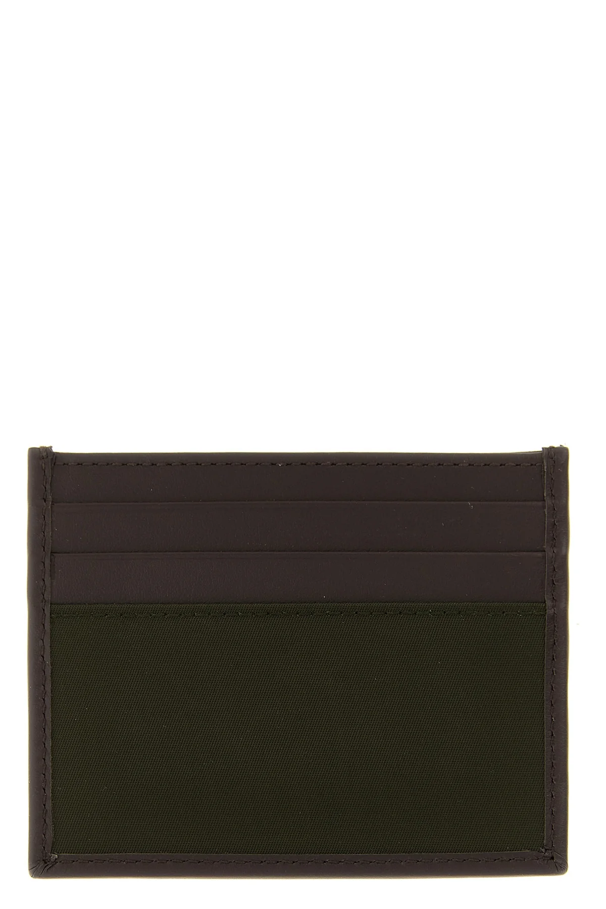 PRADA OS leather card holder