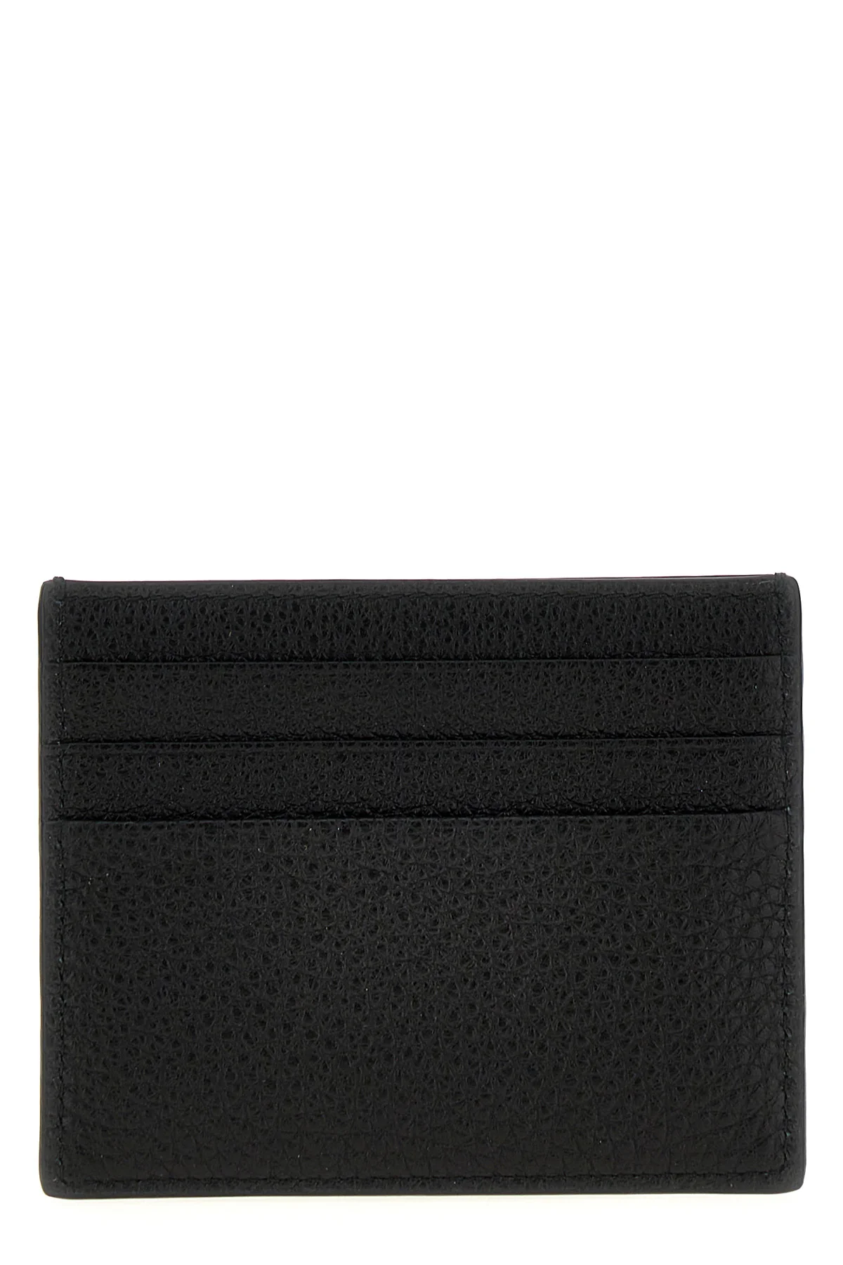 PRADA OS garnet leather card holder