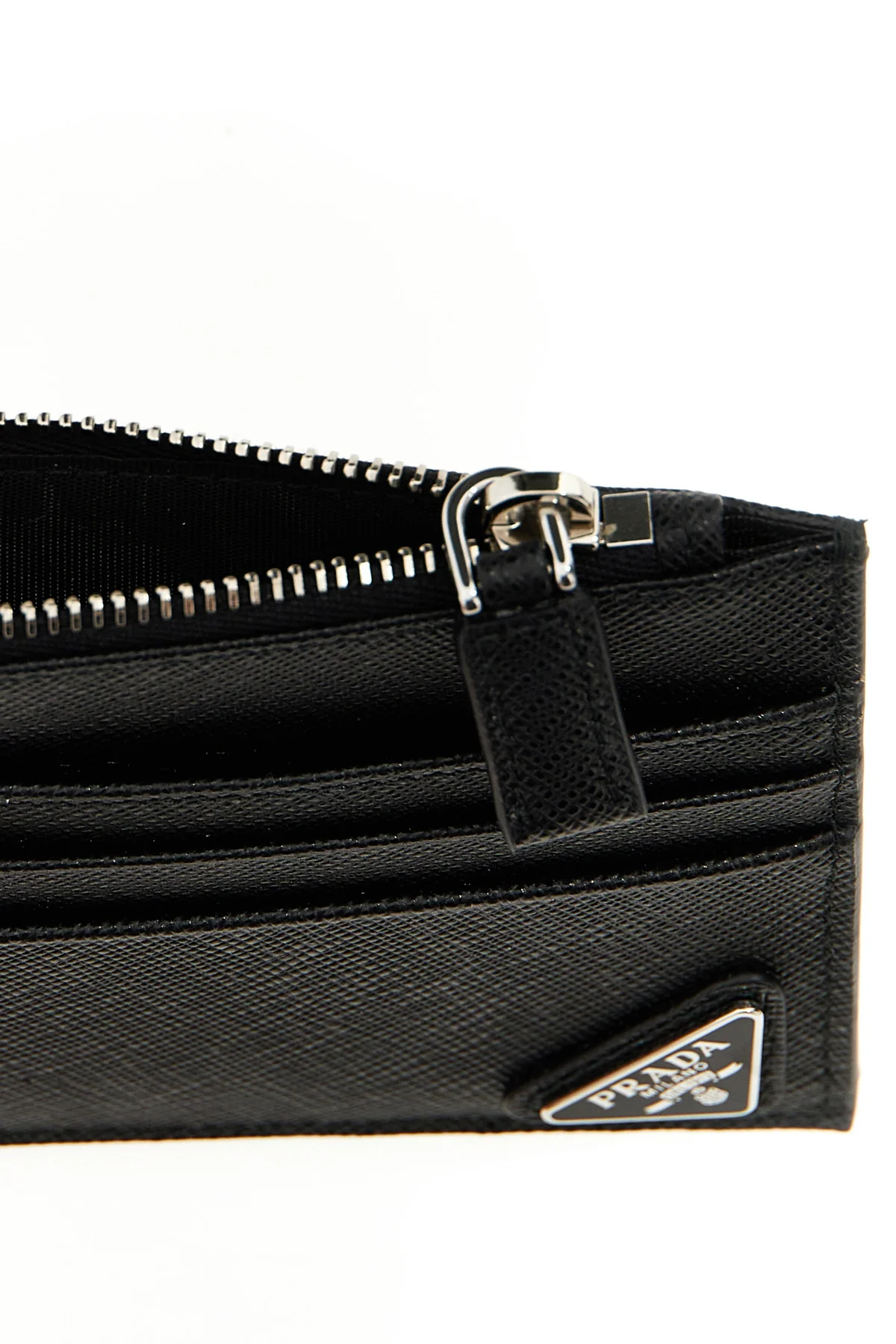 saffiano leather card holder