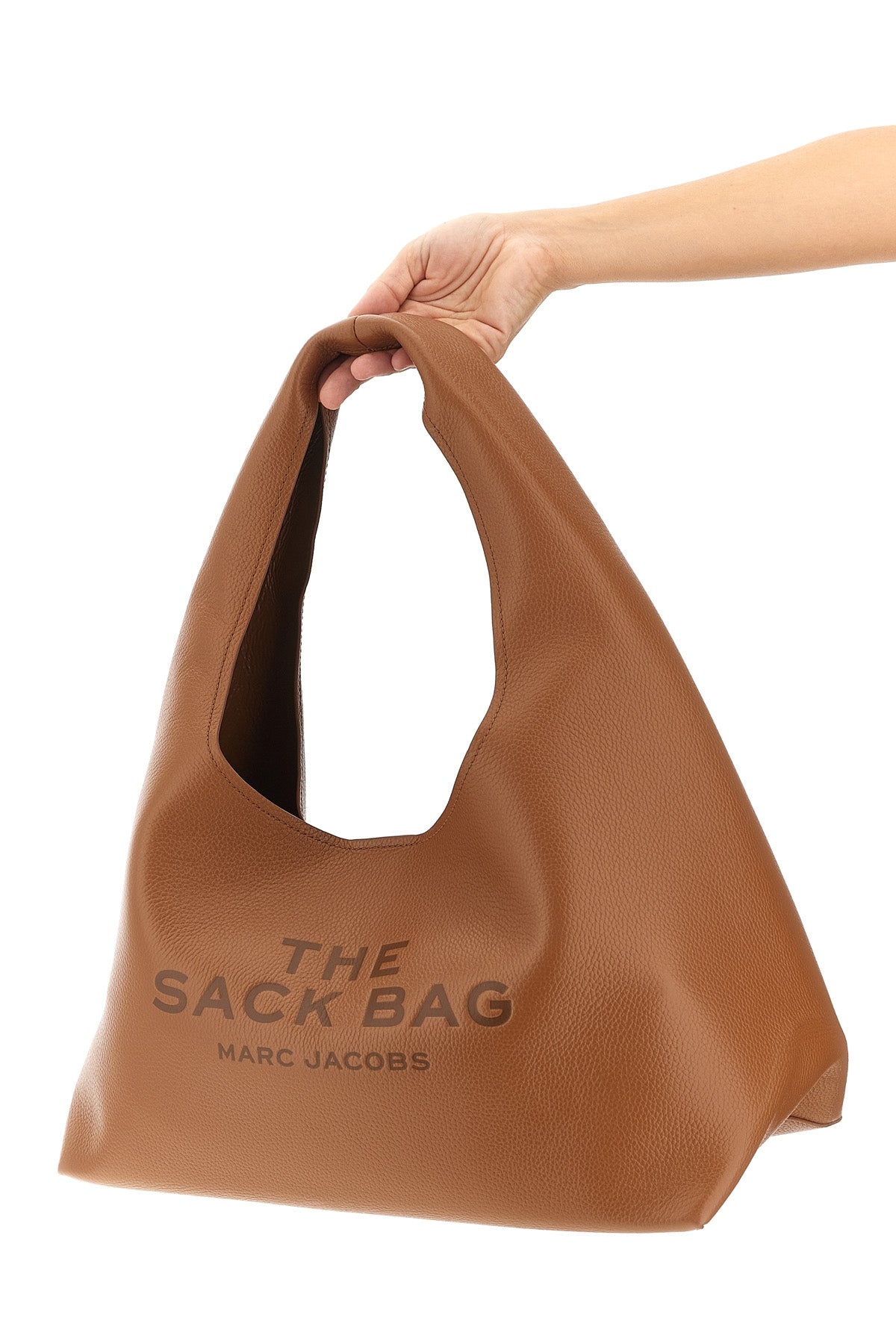 MARC JACOBS OS the sack bag medium shoulder bag in full-grain leather