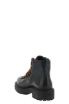 prada lace-up ankle boots in fine calf leather