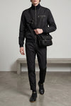 messenger re-nylon crossbody bag
