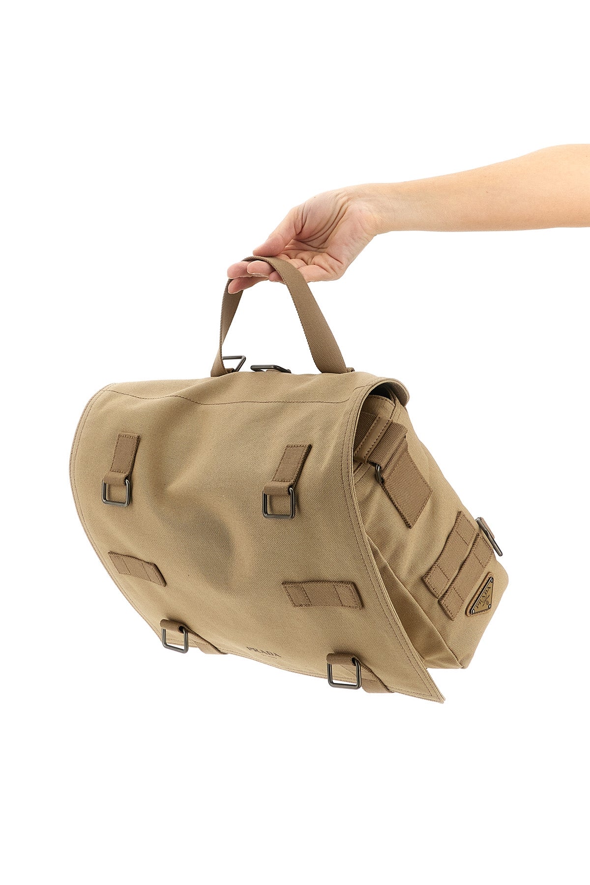 PRADA OS canvas shoulder strap