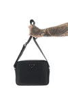 garnet leather shoulder strap
