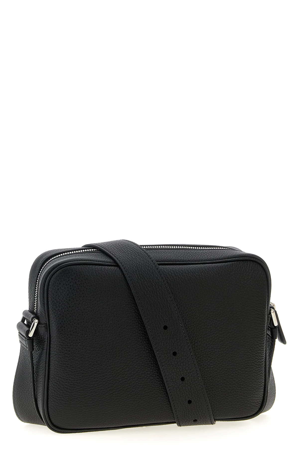 garnet leather shoulder strap