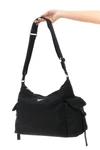 prada explore large shoulder bag in re-nylon and leather