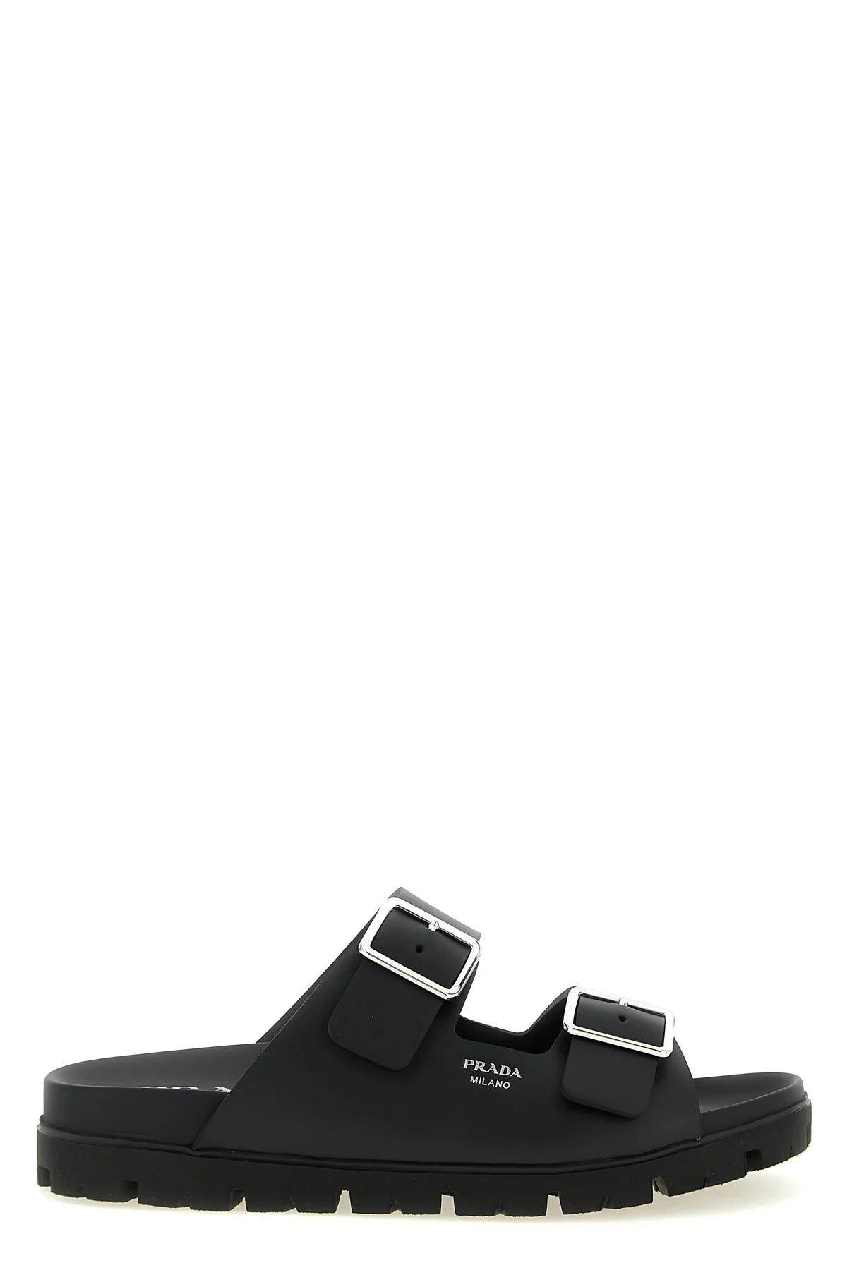 PRADA 7 rubber slides