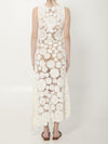 crochet maxi dress