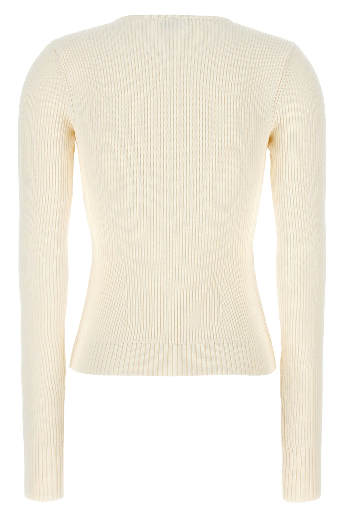 07 ribbed viscose blend sweater
