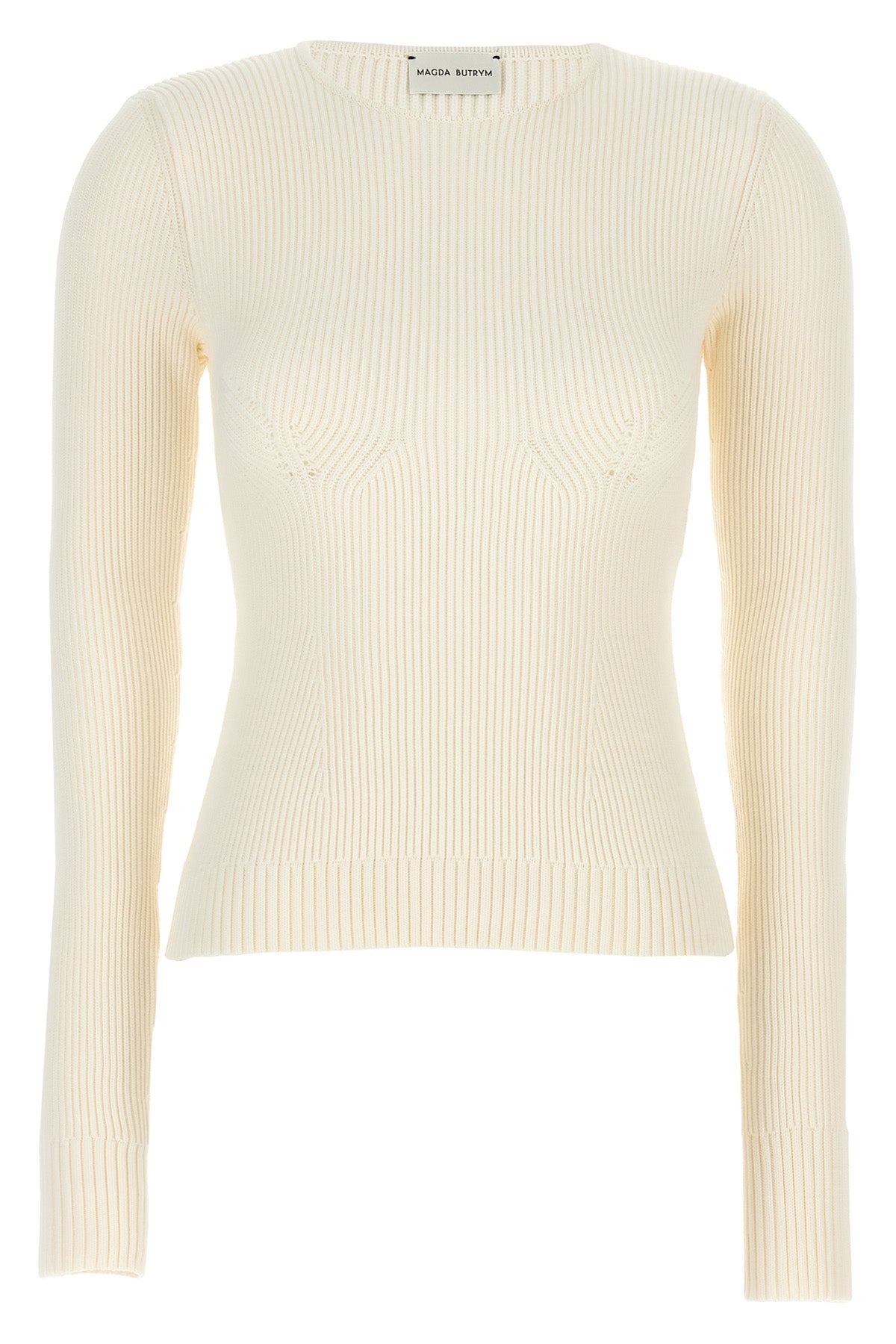 07 ribbed viscose blend sweater
