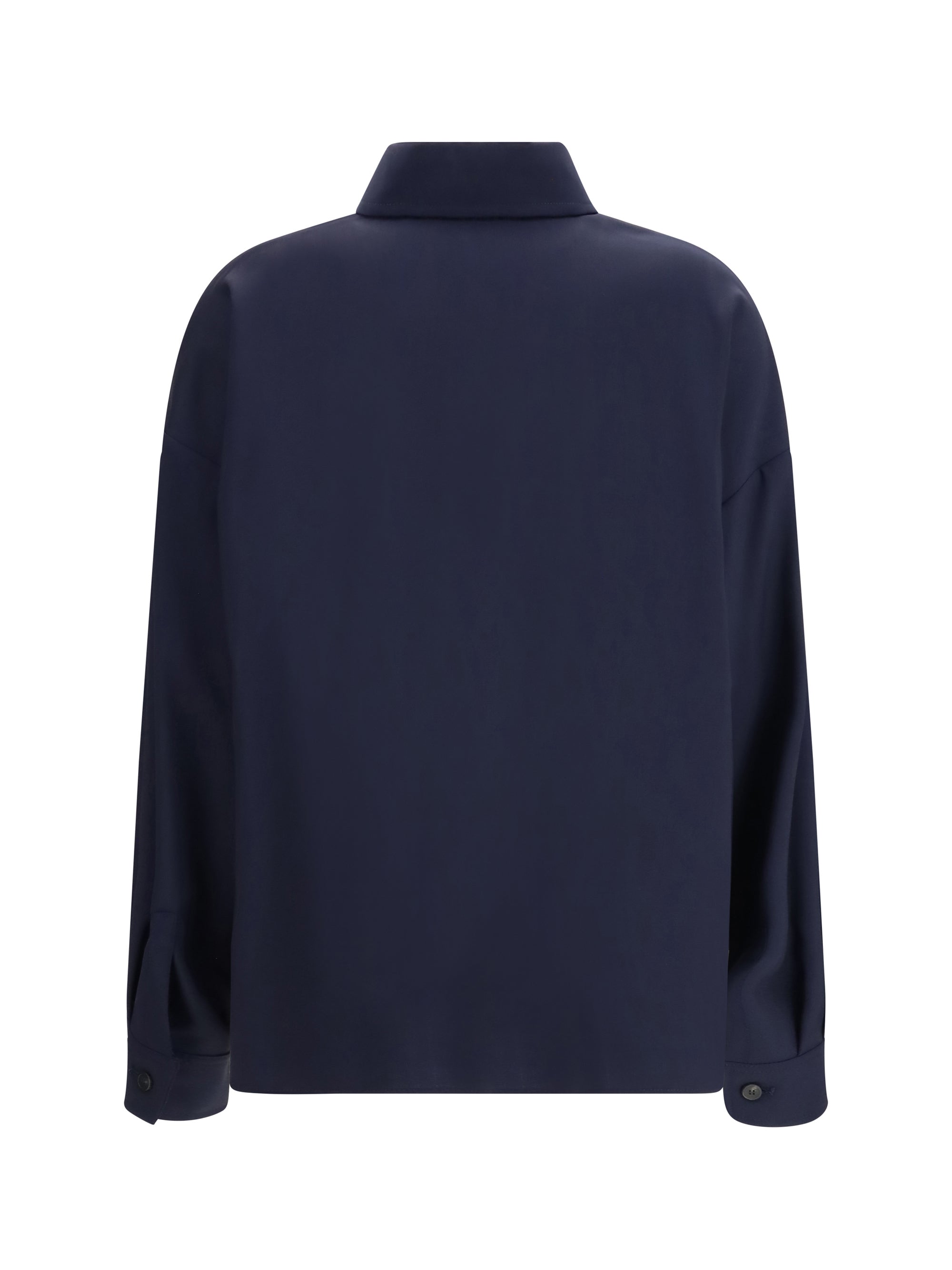 MAX MARA WEEKEND 46 mulino cropped shirt jacket