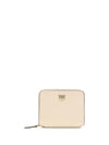 leather zip-around wallet