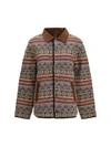 western industry geometric jacket