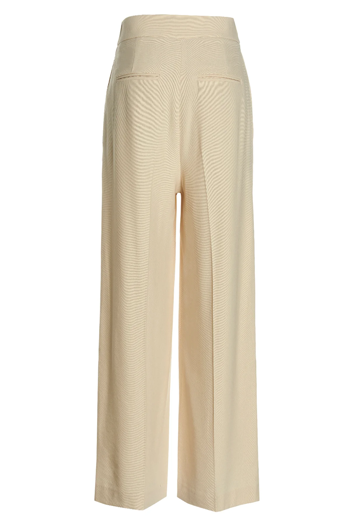 strannly viscose blend wool pants