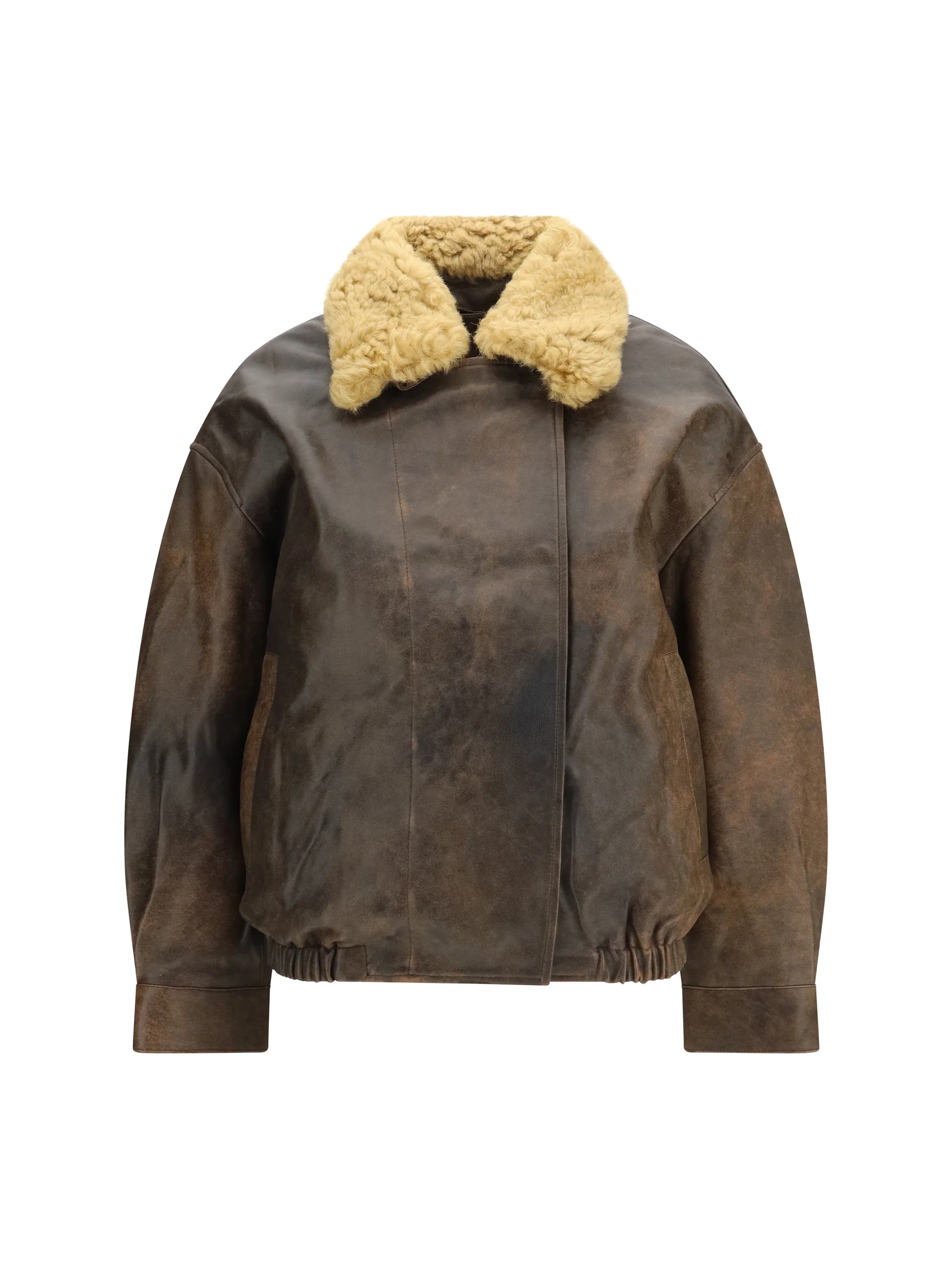 R13 S leather bomber jacket 