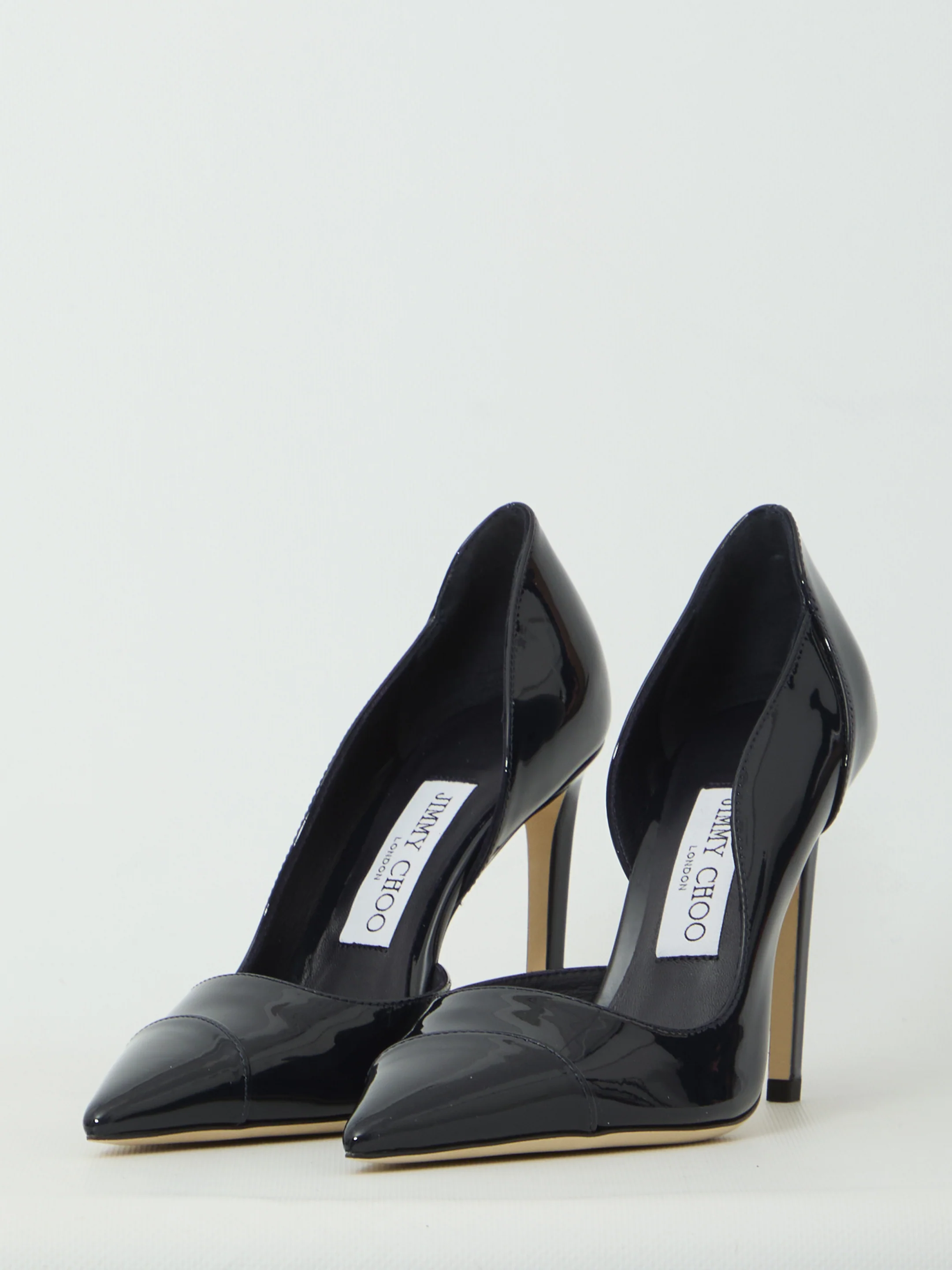 JIMMY CHOO 36 navy blue brigitte 100 pumps 