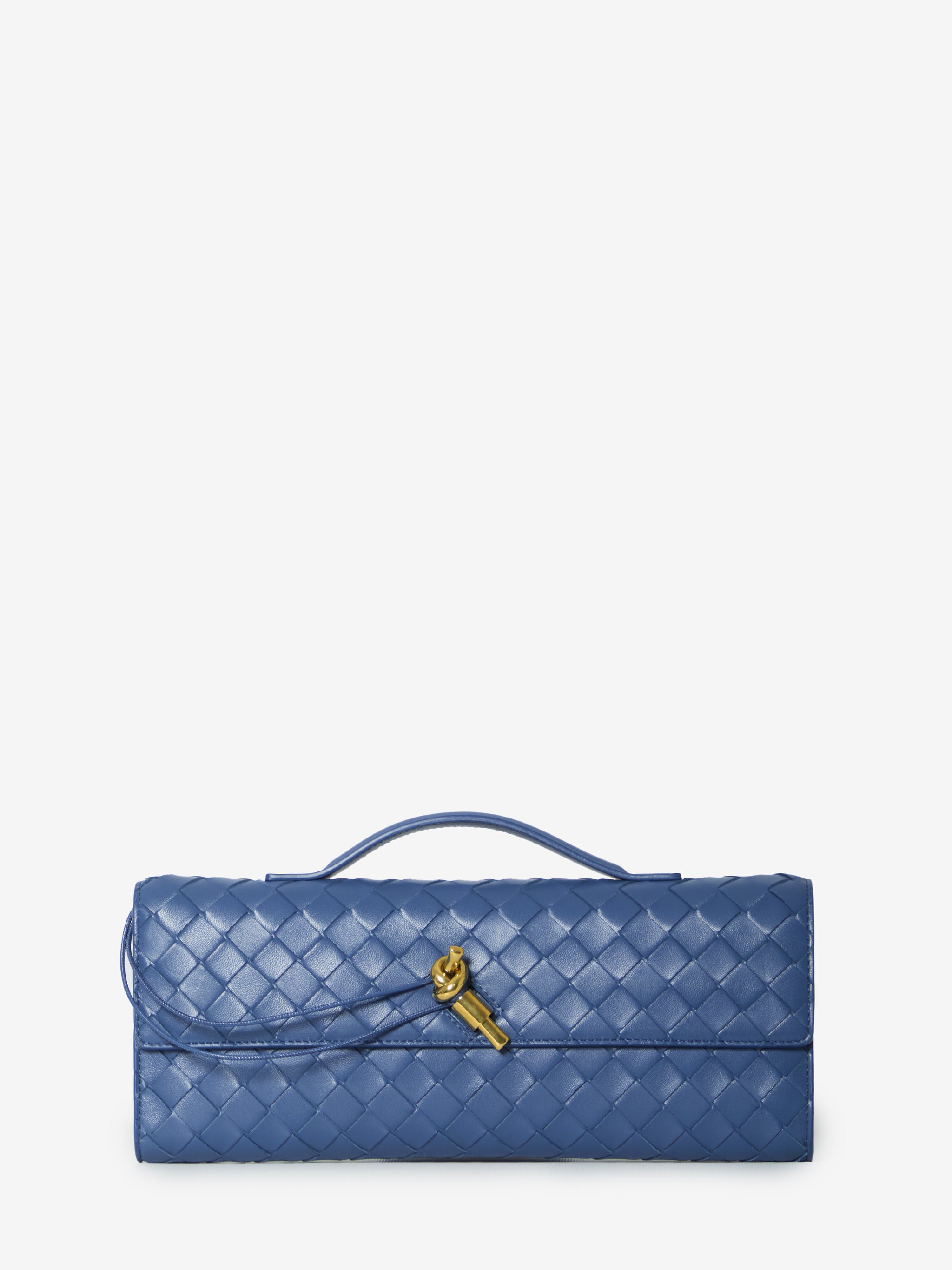 blue venezia andiamo long clutch