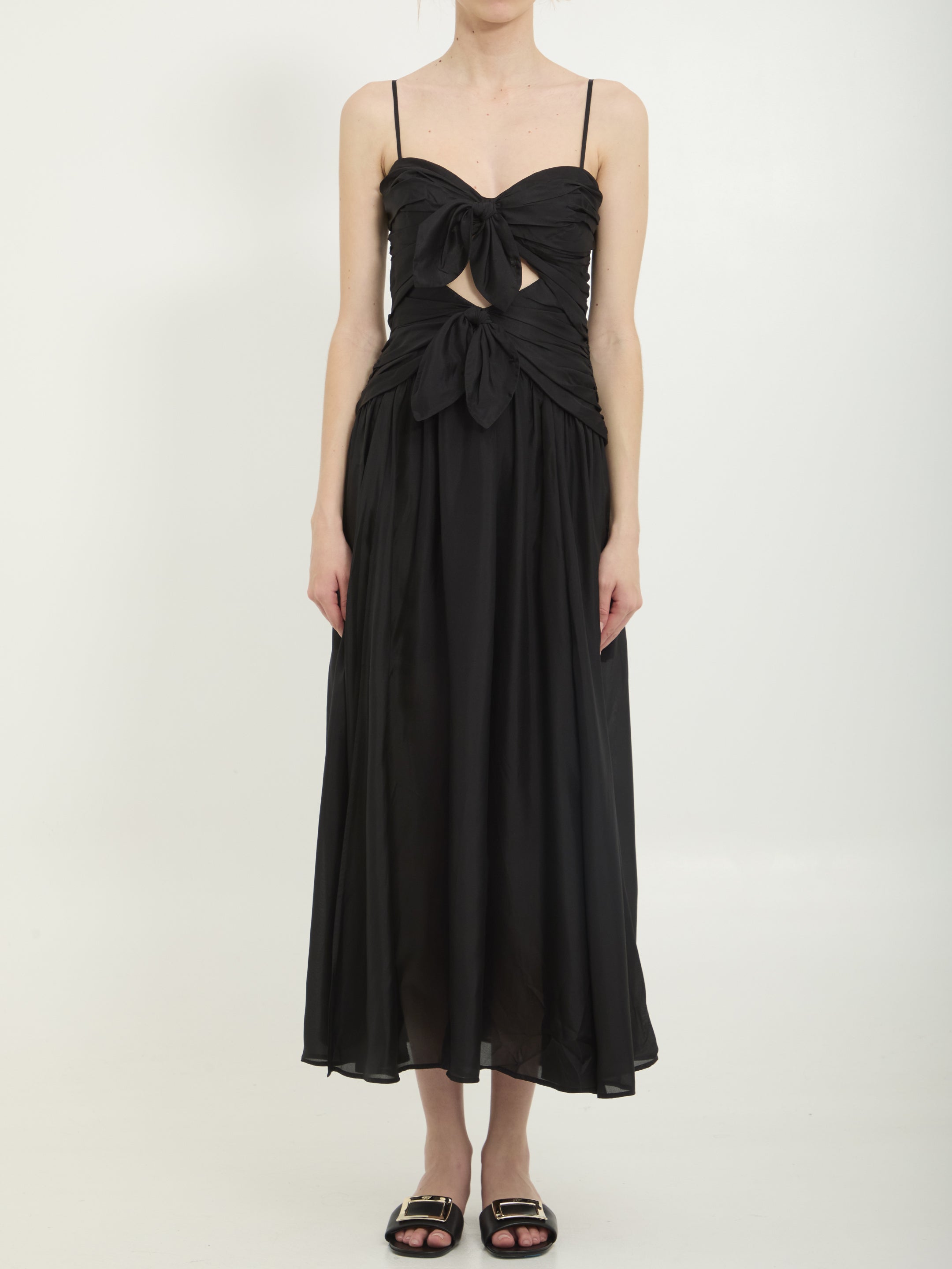 ZIMMERMANN 01 aster scarf midi dress