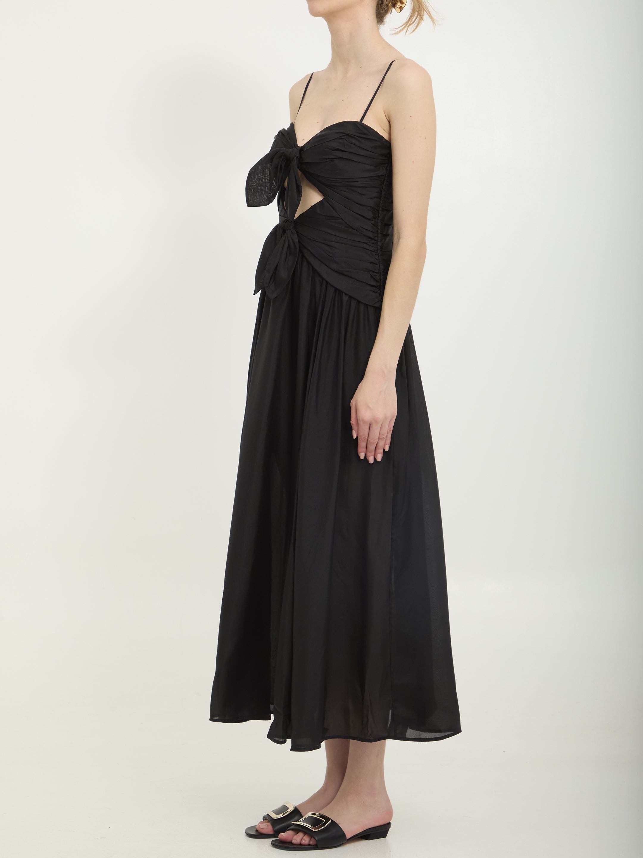 ZIMMERMANN 01 aster scarf midi dress