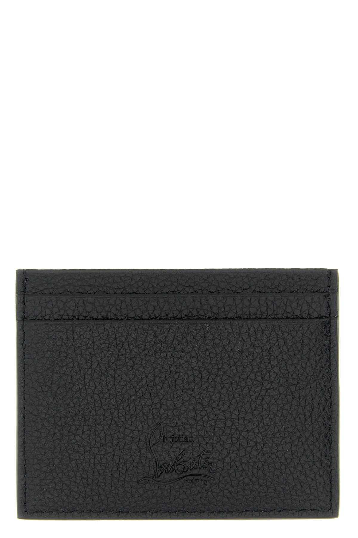 CHRISTIAN LOUBOUTIN OS kios leather card holder
