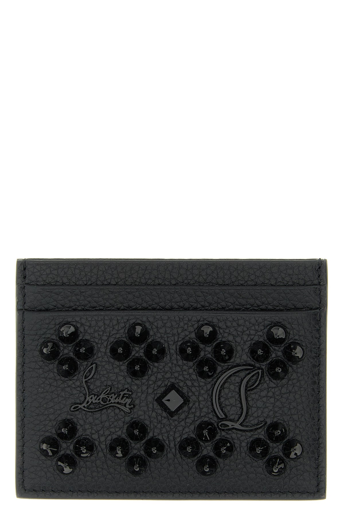 CHRISTIAN LOUBOUTIN OS kios leather card holder