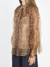 hypnotic smocked blouse