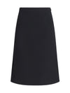 wool and silk skirt