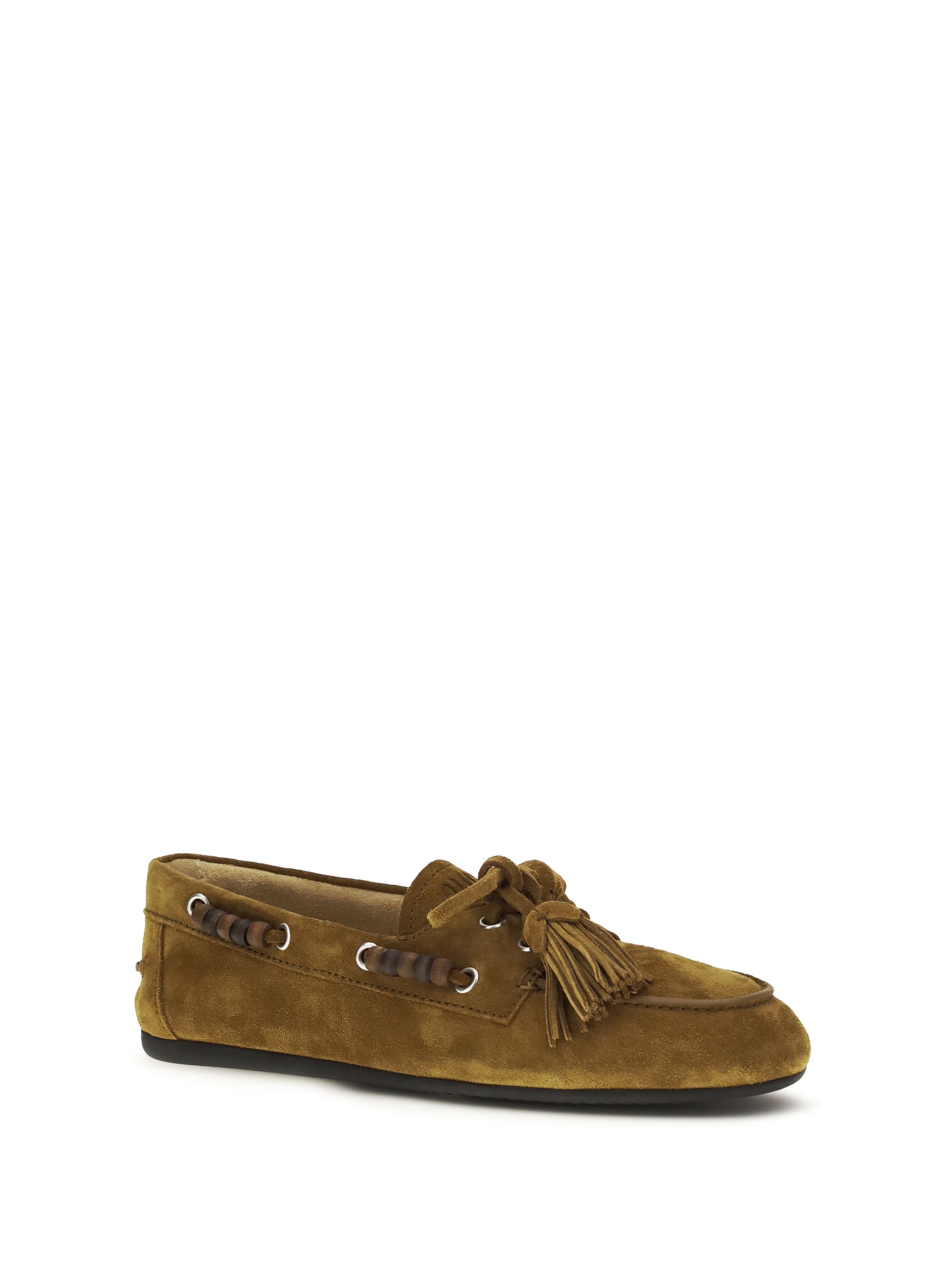 MIU MIU 36 boat suede loafers 