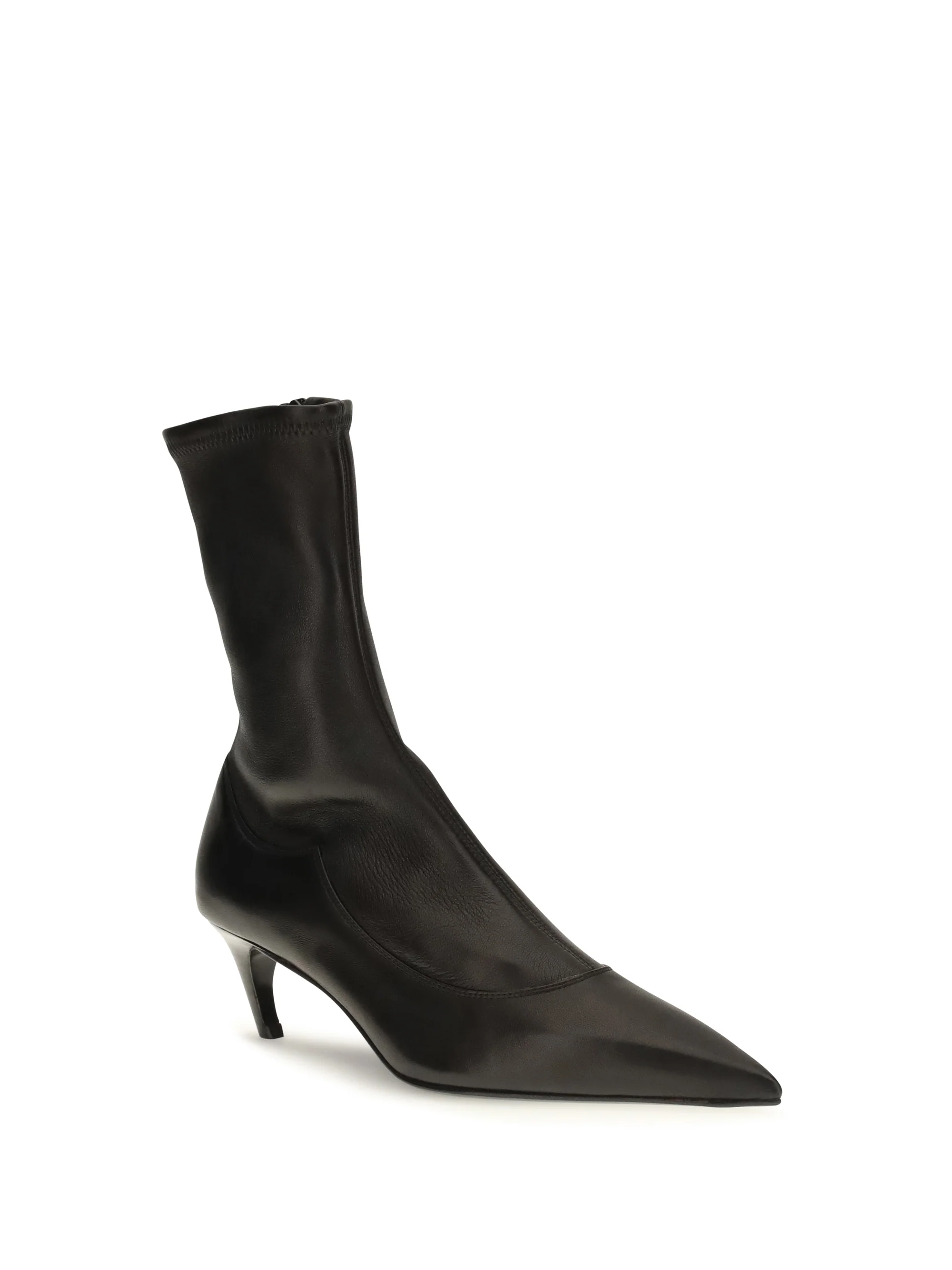 KHAITE 36 valerie leather ankle boots