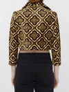velvet cropped jacket