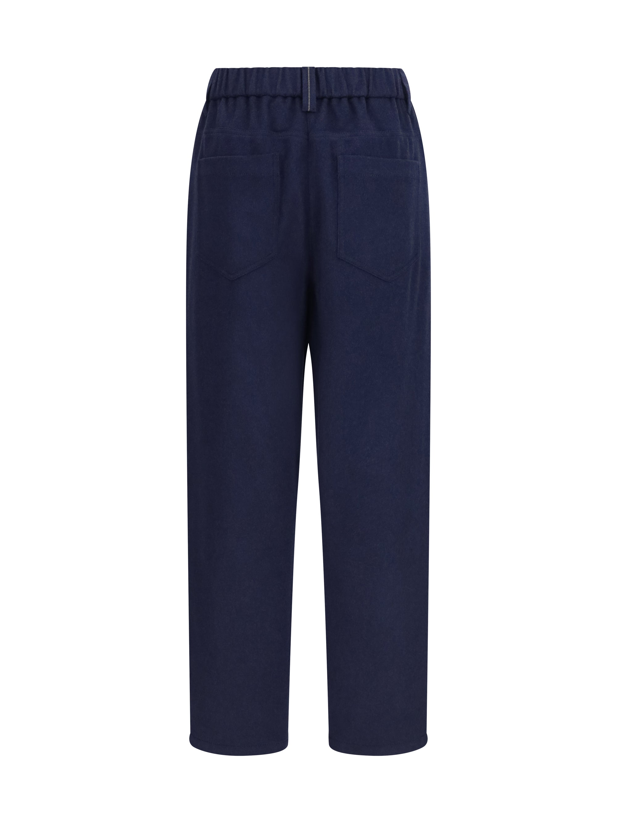 BRUNELLO CUCINELLI 44 stretch wool pants