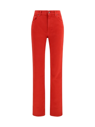 cotton denim pants