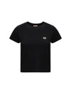 cotton t-shirt with the embroidered “wild tiger”