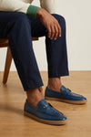 chambeliboat smooth leather loafers
