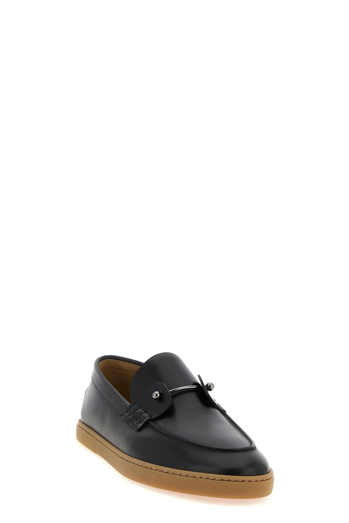 chambeliboat smooth leather loafers