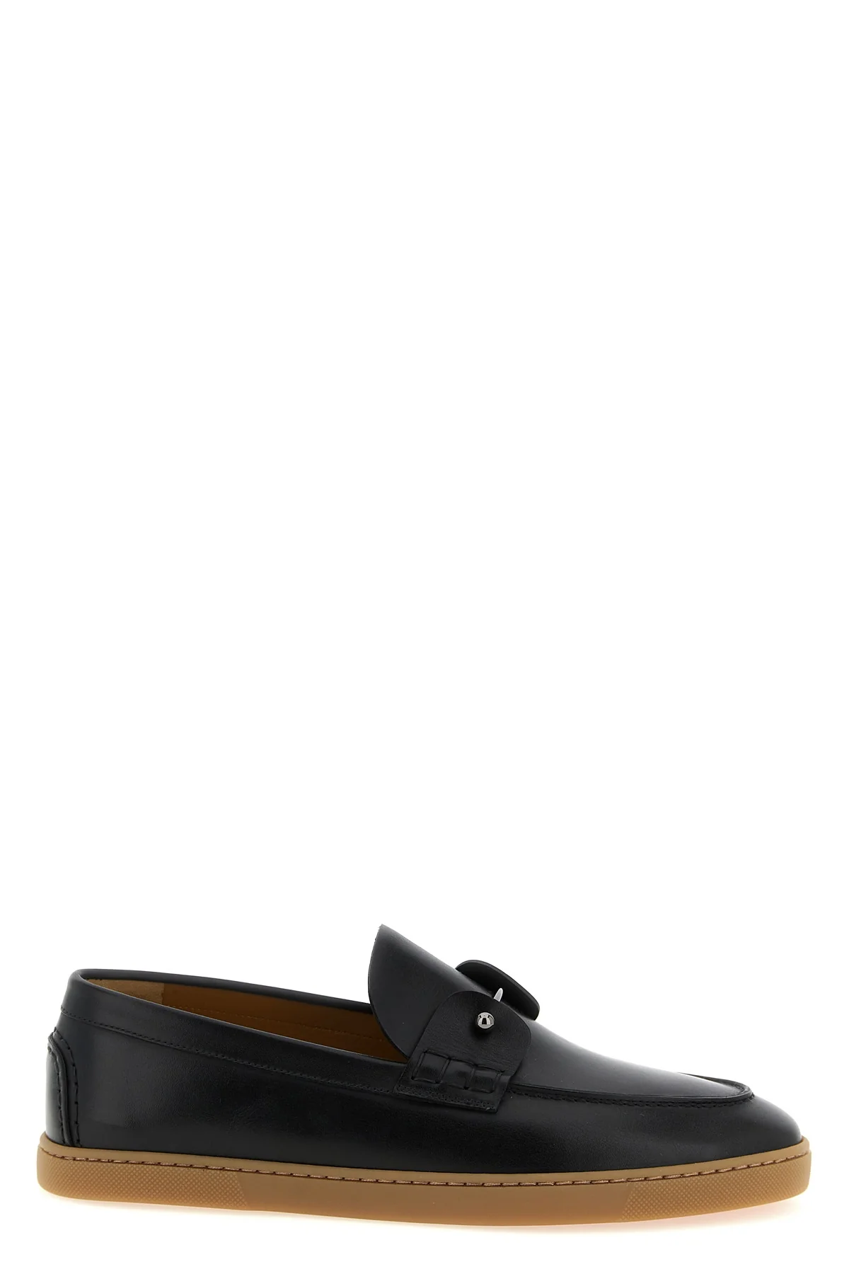 chambeliboat smooth leather loafers
