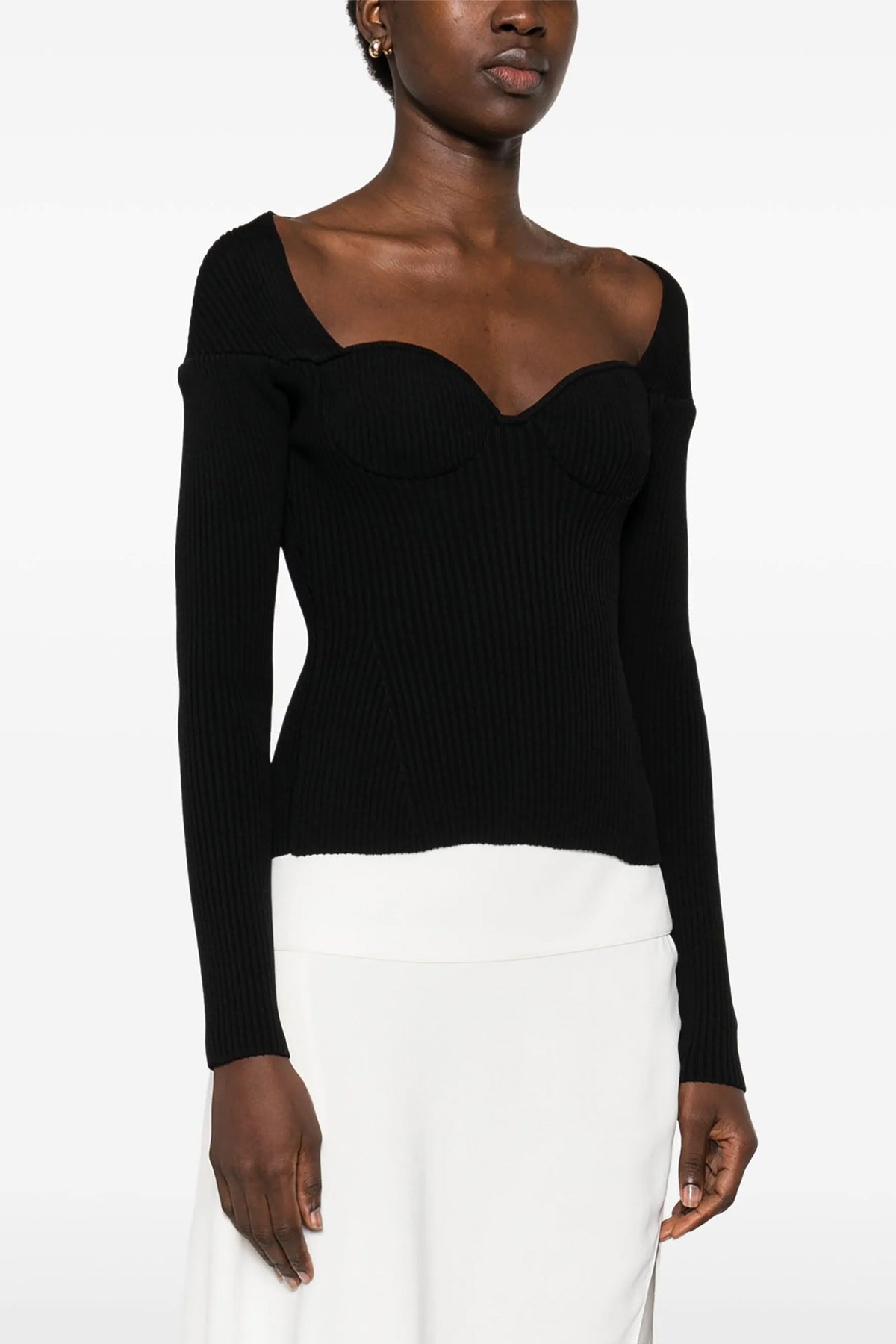 MAGDA BUTRYM 38 06 ribbed viscose blend sweater