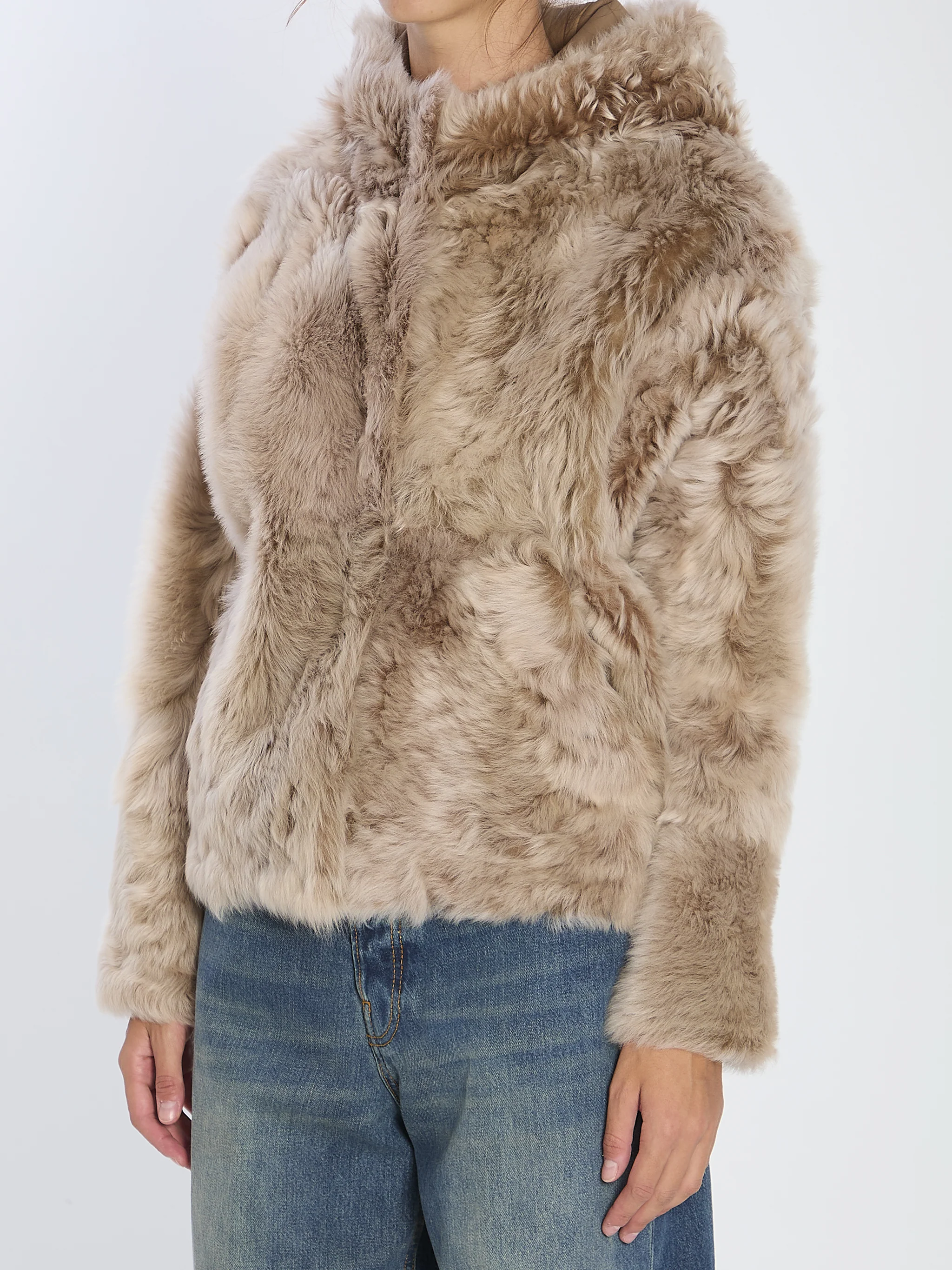 lamb fur jacket