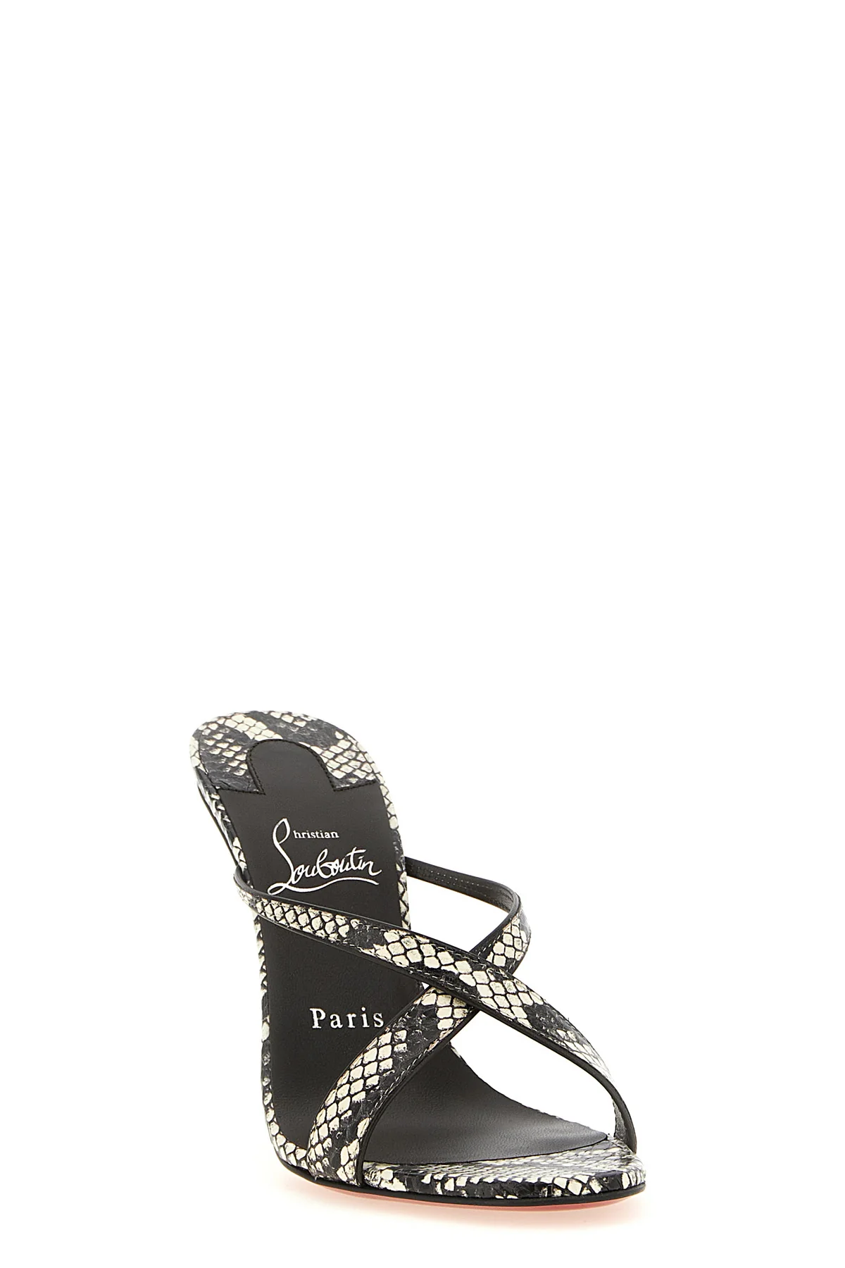 christian louboutin mulazee cross sandals redefine the slip-on silhouette thro