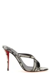 christian louboutin mulazee cross sandals redefine the slip-on silhouette thro